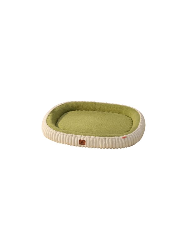 Coarse Stripe Flannel Pet Bed