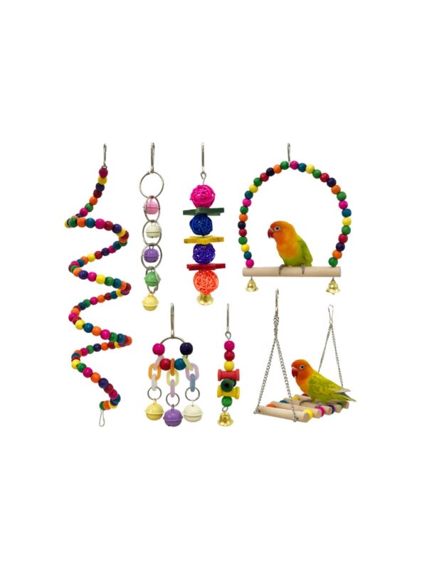 02871A6A241A7A25B4C2CA3BEAD6EBAF Bird Toy Set