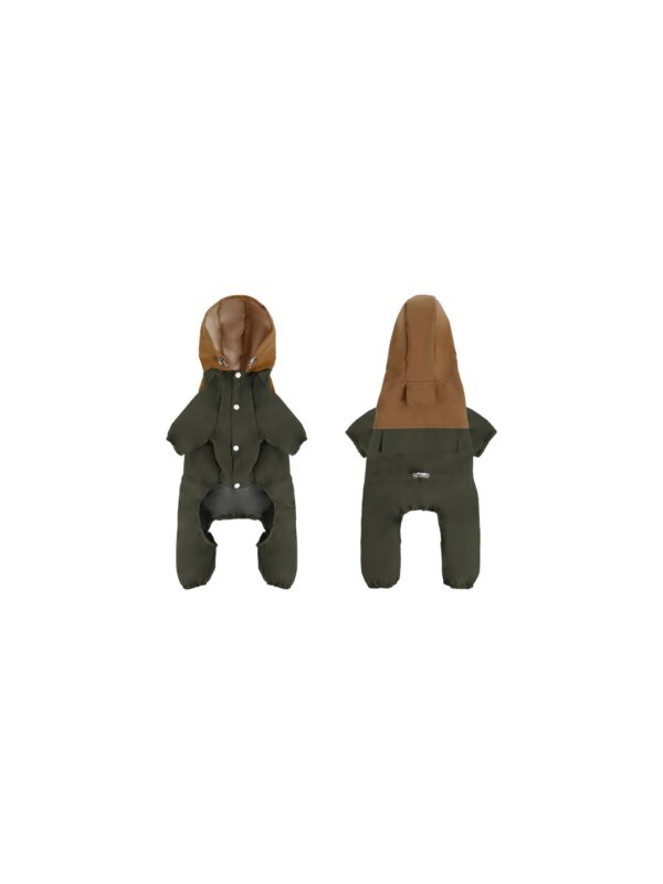 Small and medium-sized pet raincoats