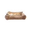25A664392C87A0365C156293AE85D9A0 Rabbit fur plush pet bed
