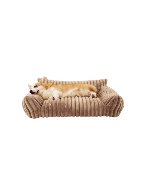 25A664392C87A0365C156293AE85D9A0 Rabbit fur plush pet bed