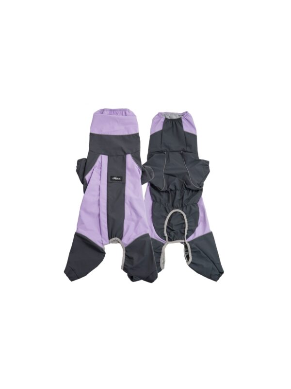 Reflective strip raincoat