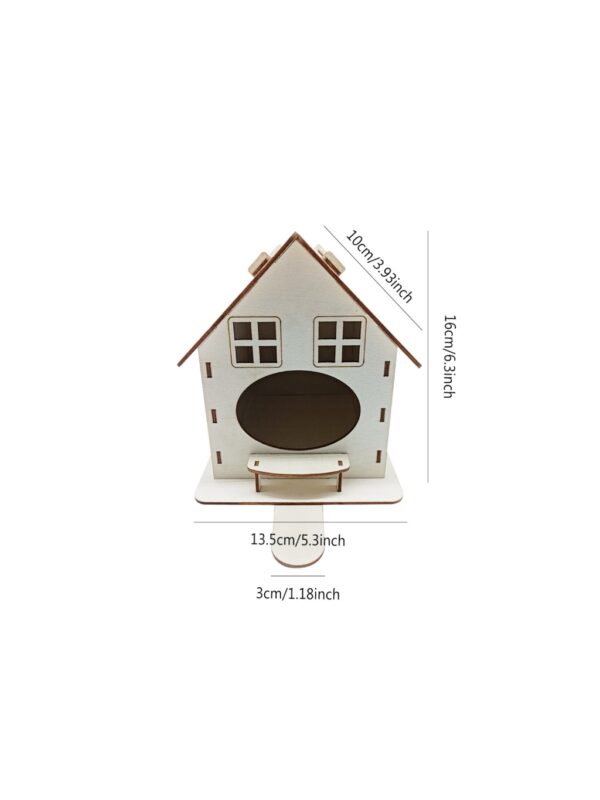Wooden birdhouse