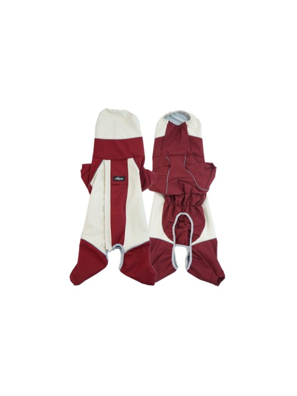 Reflective strip raincoat
